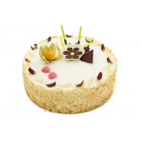 Kravařský malinový dort vcelku č. K045